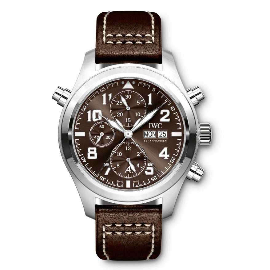 IWC Pilot's Watch Double Chrongraph "Antoine De Saint Exupery" - IW371808 (New)