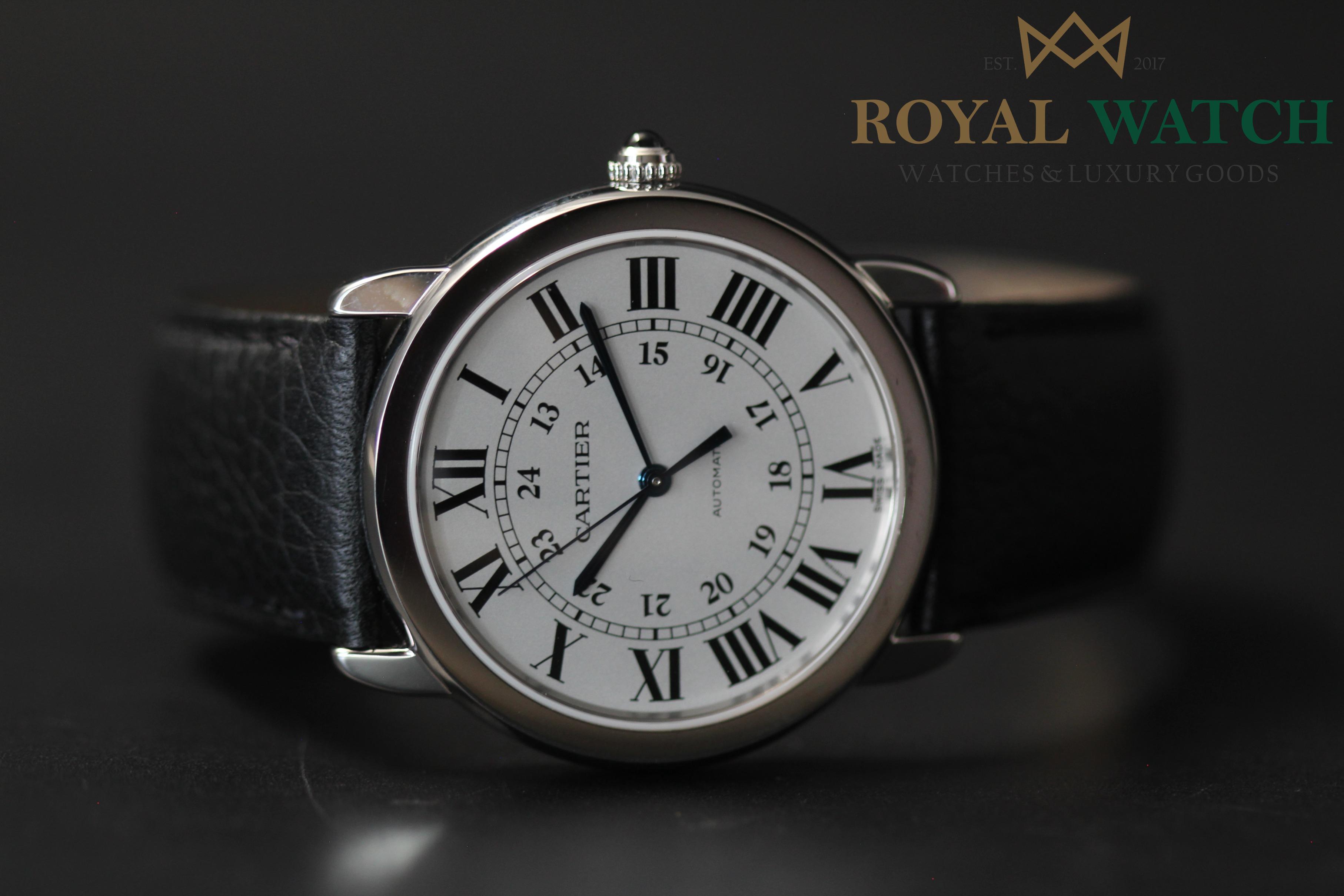 Cartier Ronde Solo De Cartier 36mm Automatic - WSRN0021 (New)