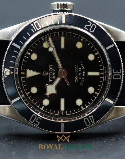 Tudor Heritage Black Bay 41 Blue on Strap - 79220B (Pre-Owned)