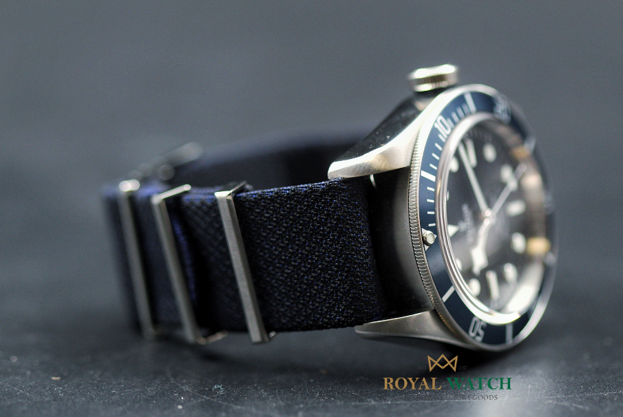 Tudor Heritage Black Bay 41 Blue on Strap - 79220B (Pre-Owned)