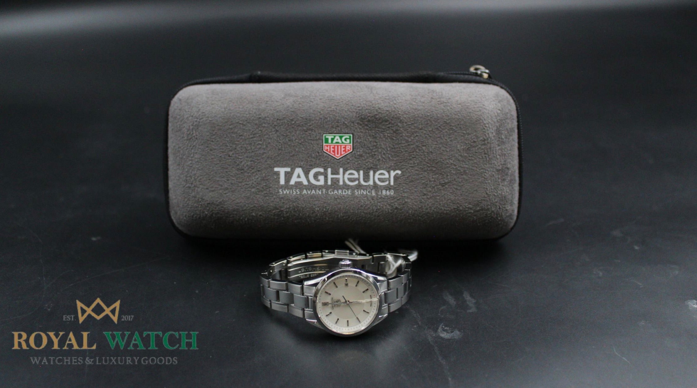 TAG Heuer Carrera Quartz MOP Dial 27mm - WV1415 (Pre-Owned)