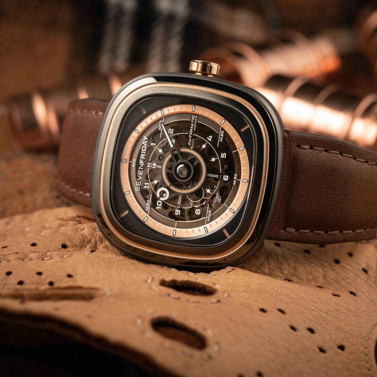 SEVENFRIDAY T2/03 AKA "BROWN-T" - (New)