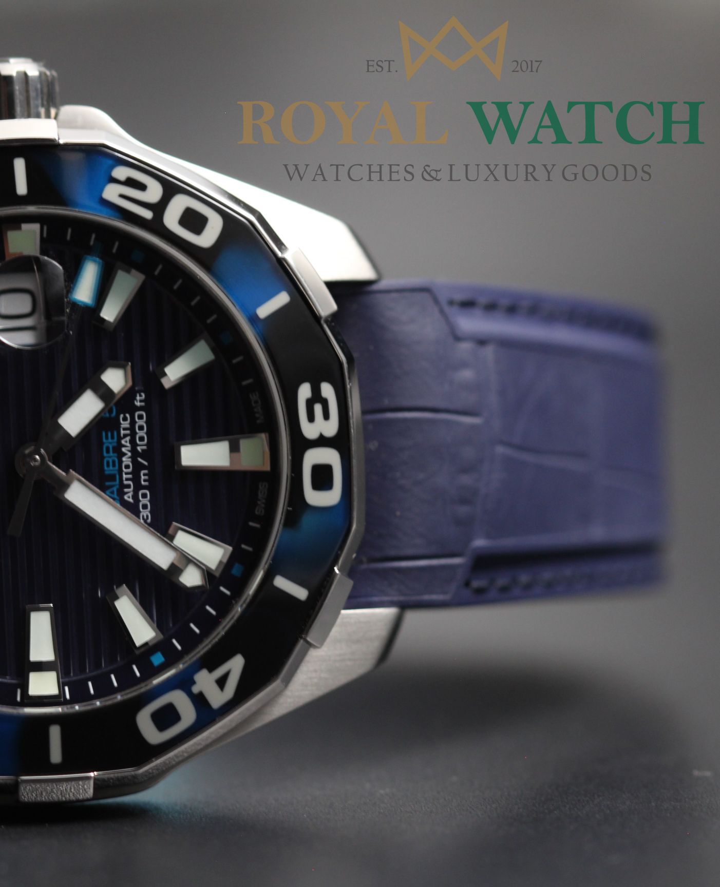 Tag Heuer Aquaracer Automatic 43mm - WAY201P.FT6178 (New)