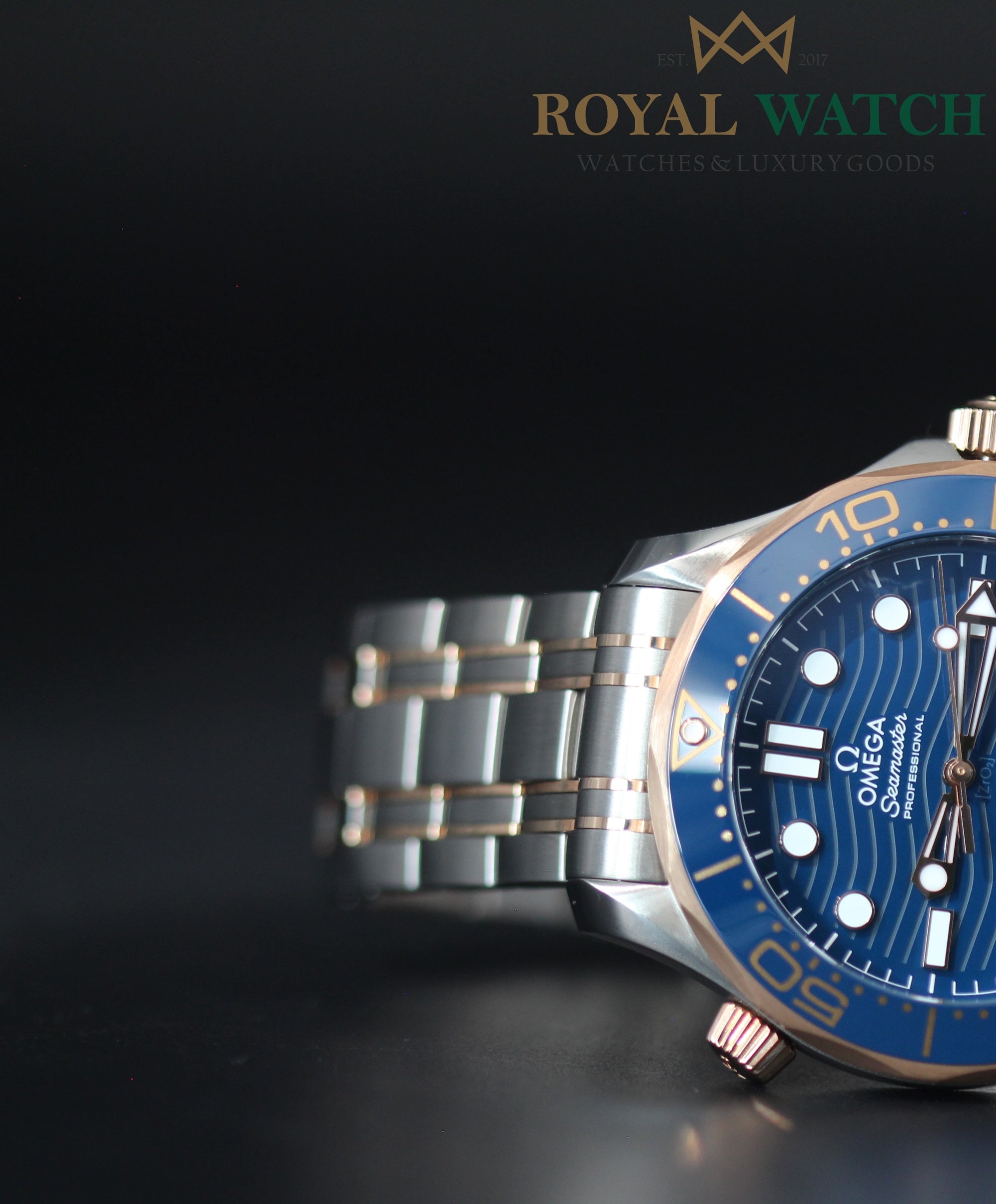 Omega Seamaster Diver 300m Co-Axial Master Chronometer 42mm - 210.20.42.20.03.002 (New)
