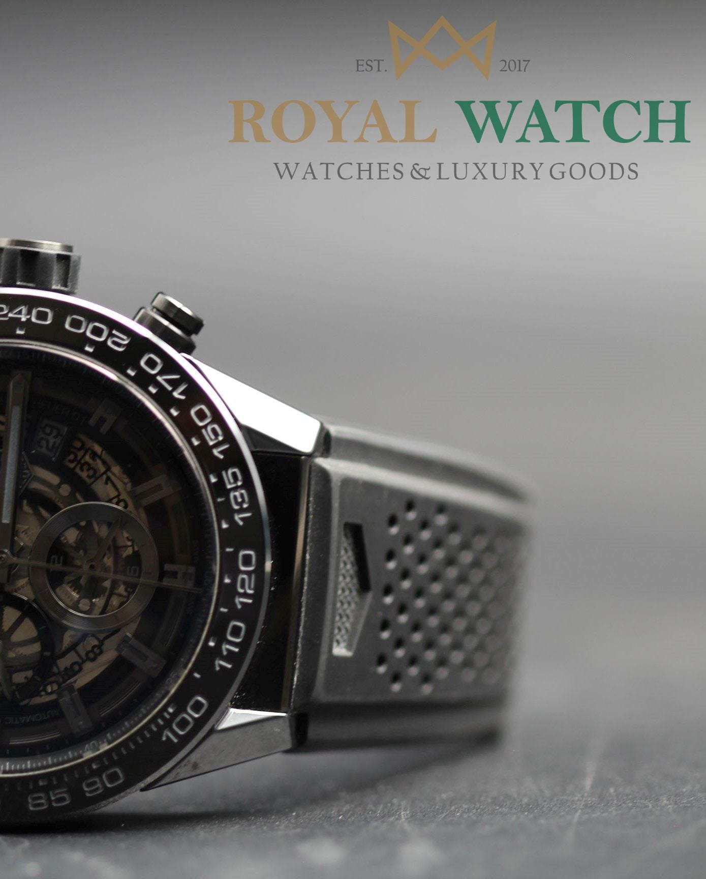 Tag Heuer Carrera Heuer 01 Ceramic - CAR2A90 (Pre-Owned)