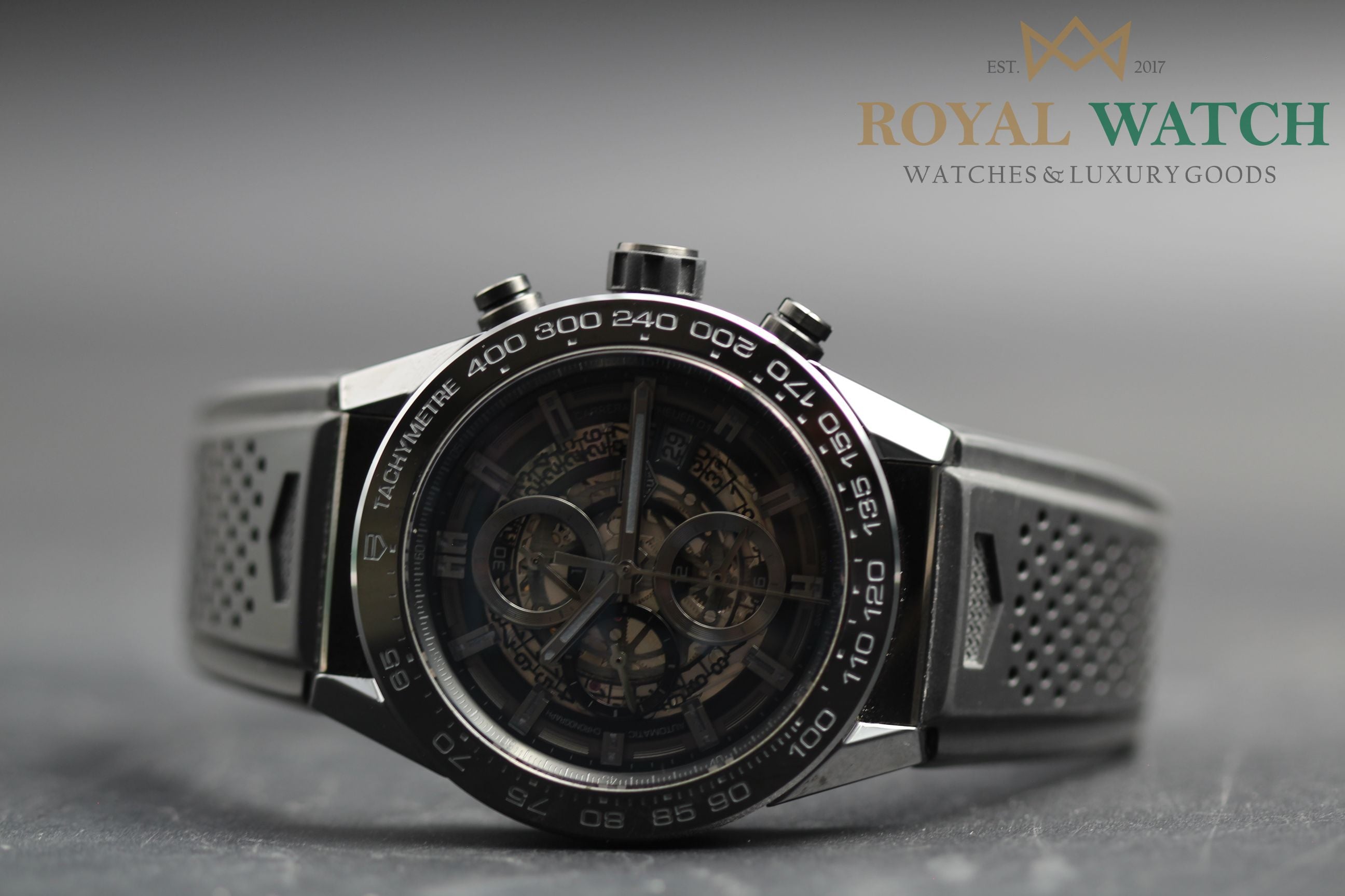 Tag Heuer Carrera Heuer 01 Ceramic - CAR2A90 (Pre-Owned)