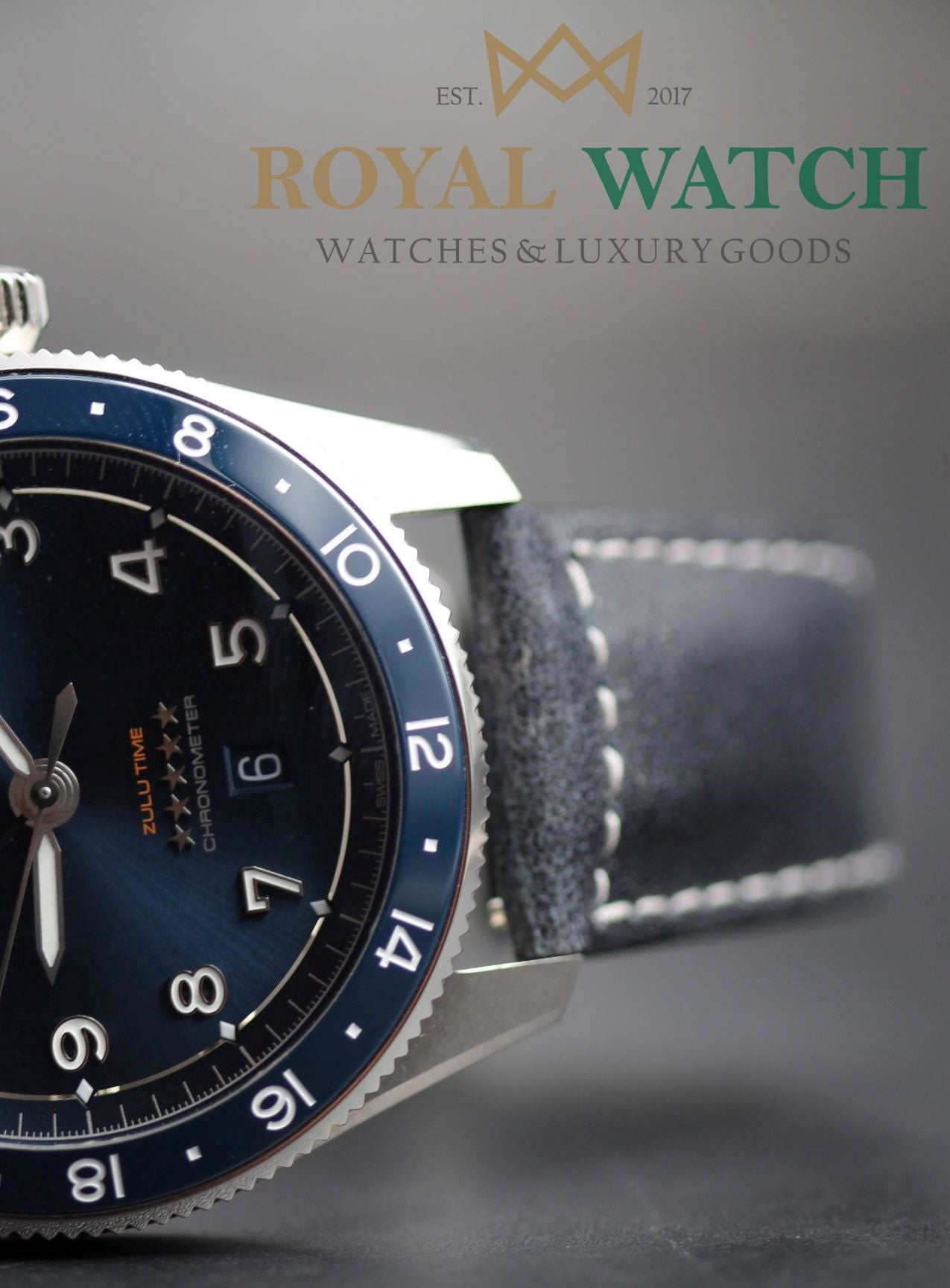 Longines Spirit Zulu Time 42mm - L3.812.4.93.2 (Pre-Owned)