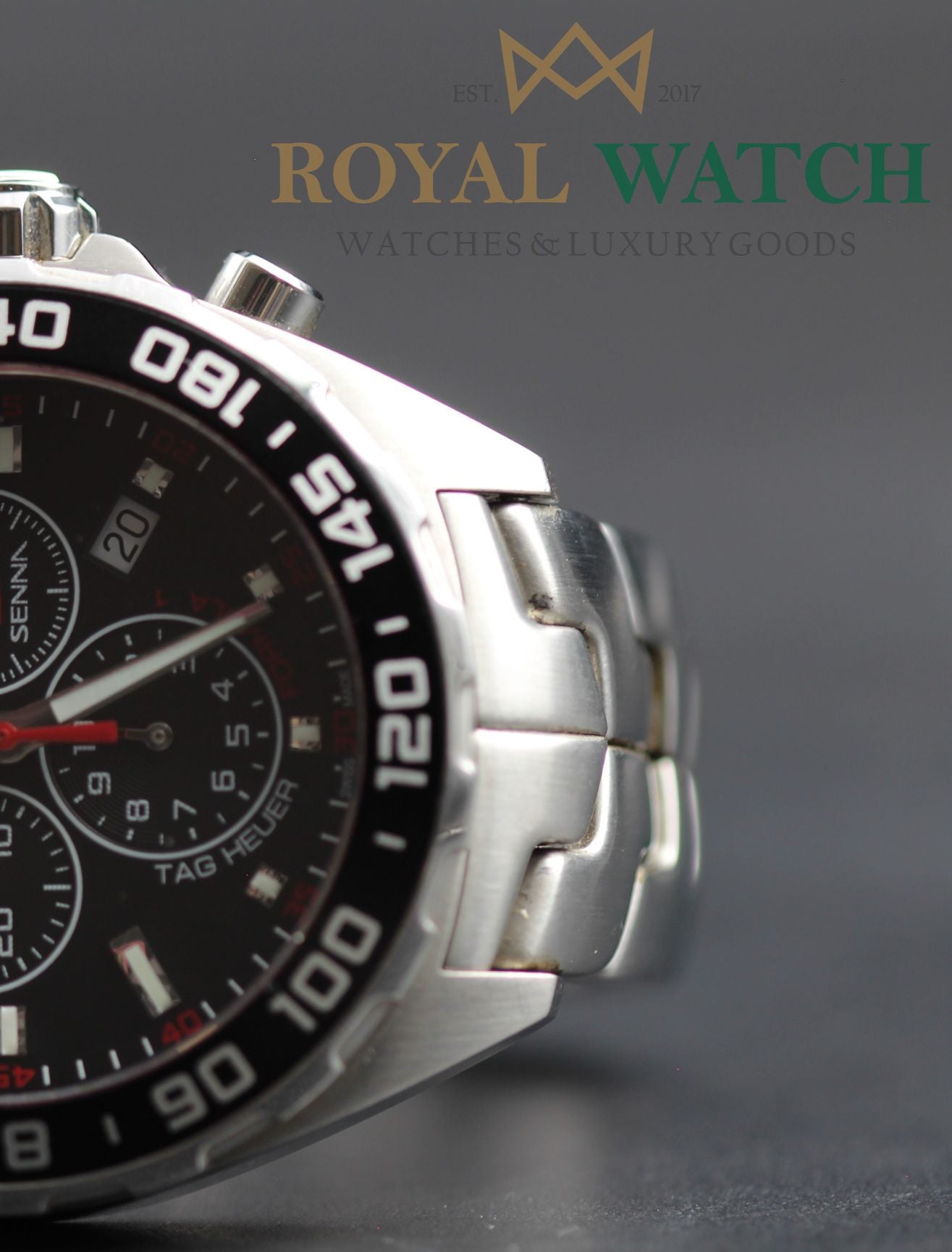 Tag Heuer Formula 1 Special Edition "Senna" - CAZ1015.BA0883 (Pre-Owned)