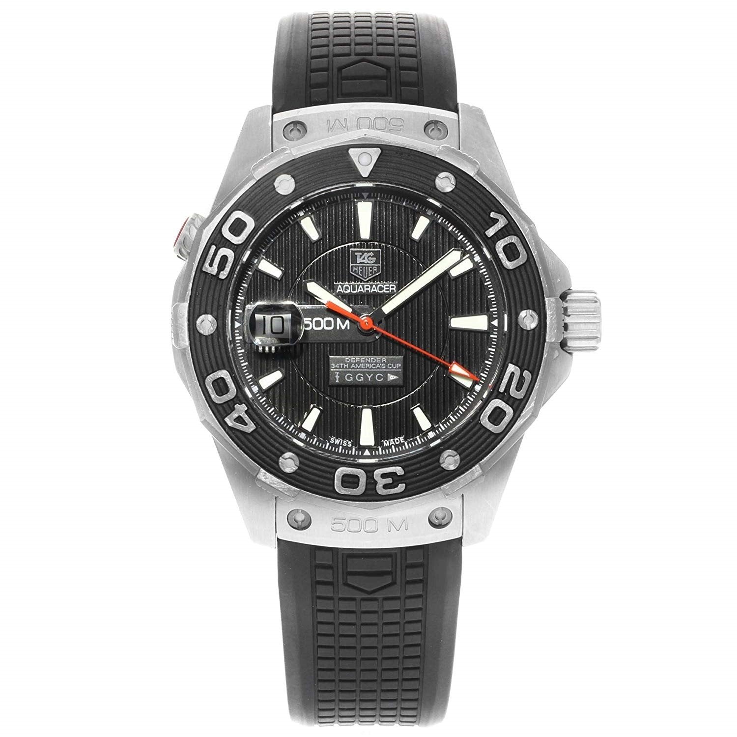 Tag Heuer Aquaracer 500m "Defender" Americas Cup - WAJ2119.FT6015 (Pre-Owned)