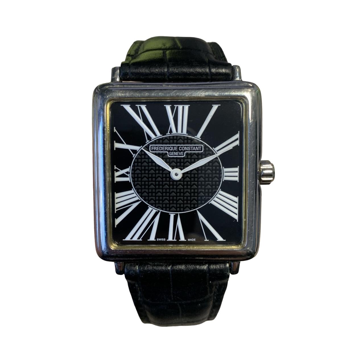 Frederique Constant Carree Men's Watch - FC-202RB3C6 (Pre-Owned)