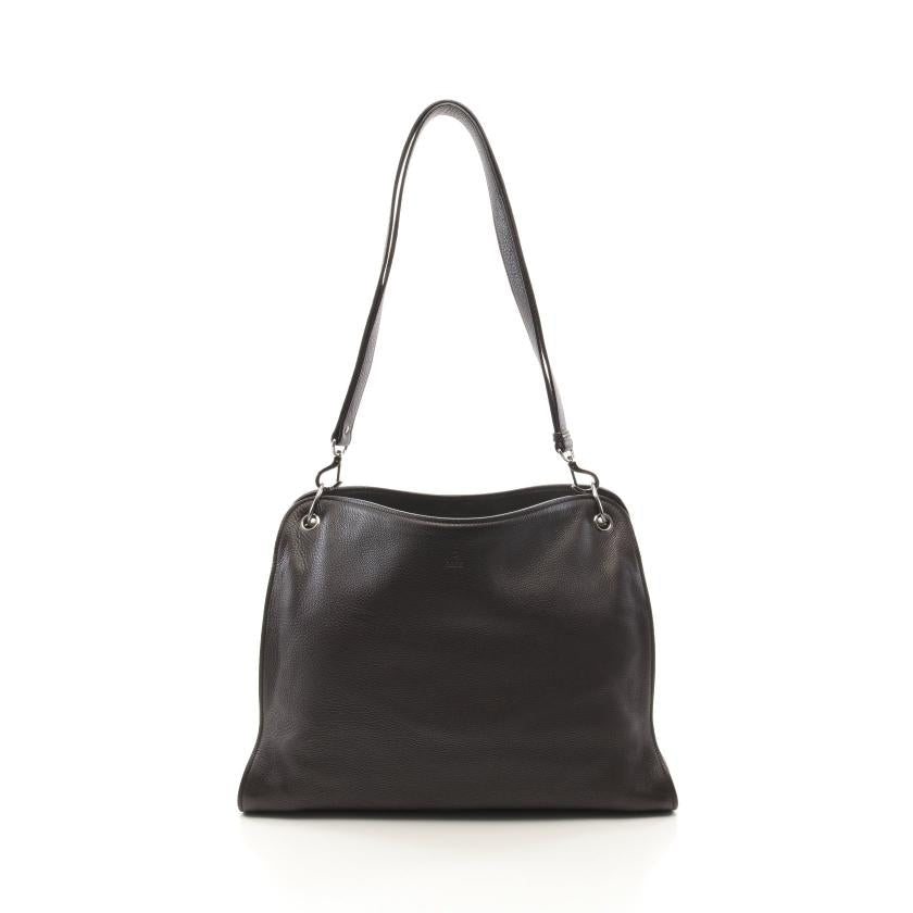 Gucci GG Supreme Shoulder Bag Black (Pre-Owned)