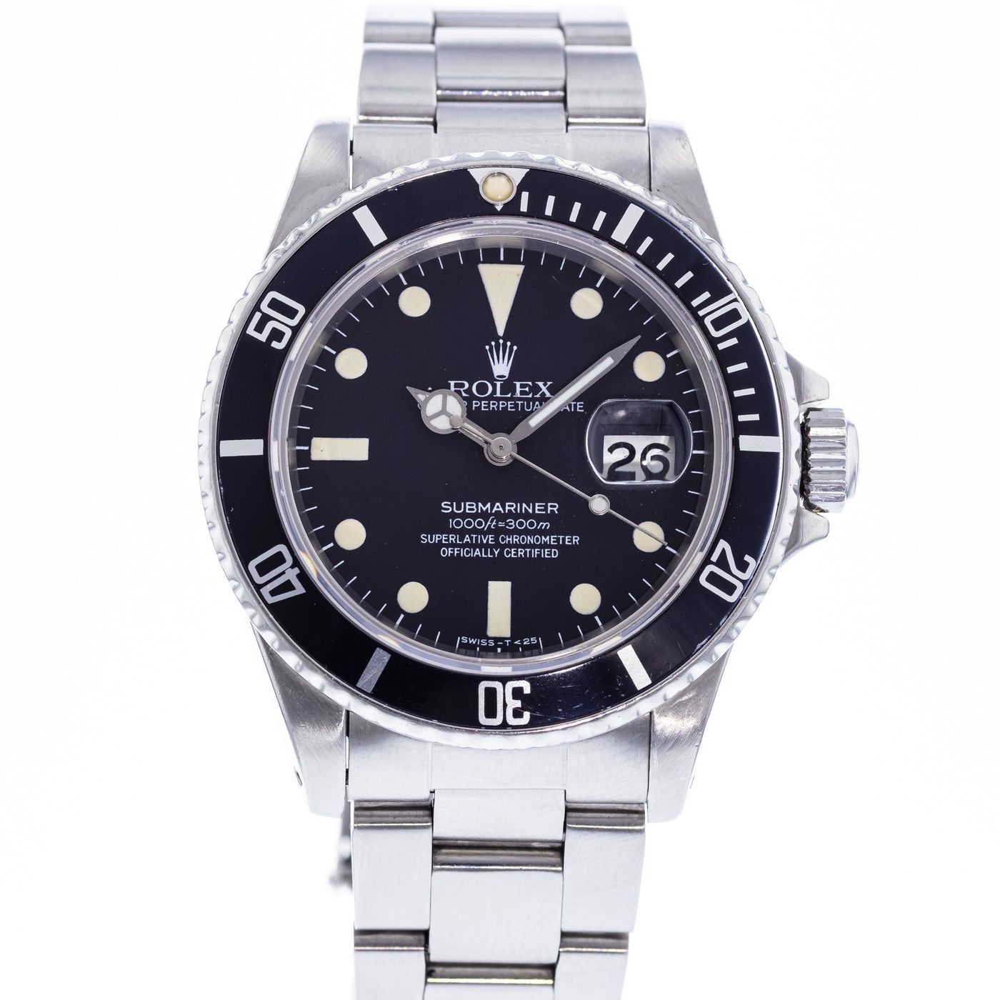 Rolex Submariner Date 16800 Matte Dial (Pre-Owned)