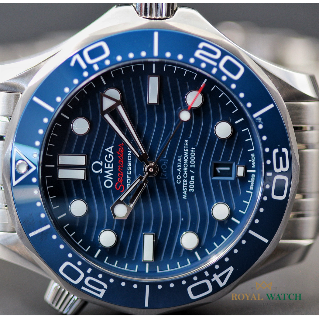 Omega Seamaster Diver 300M 42 mm SS Blue Dial (New)
