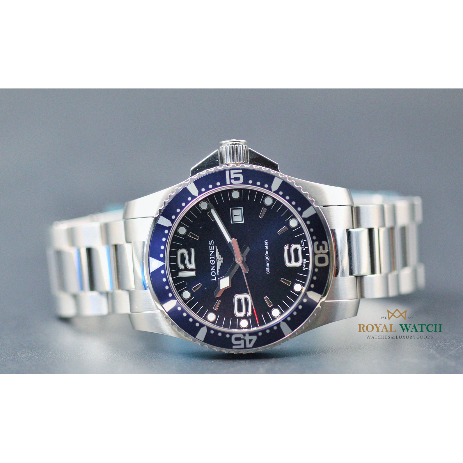 Longines HydroConquest Blue (New)