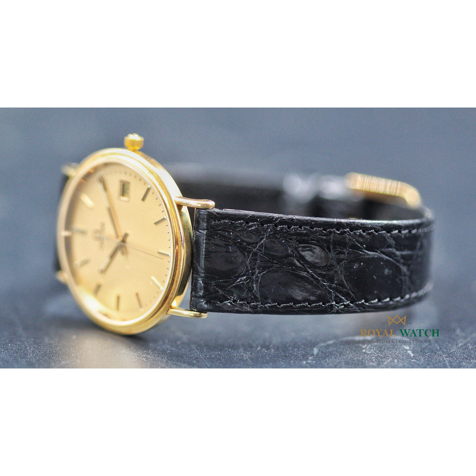 Omega De Ville Jubilee 18K Gold Quartz (New)