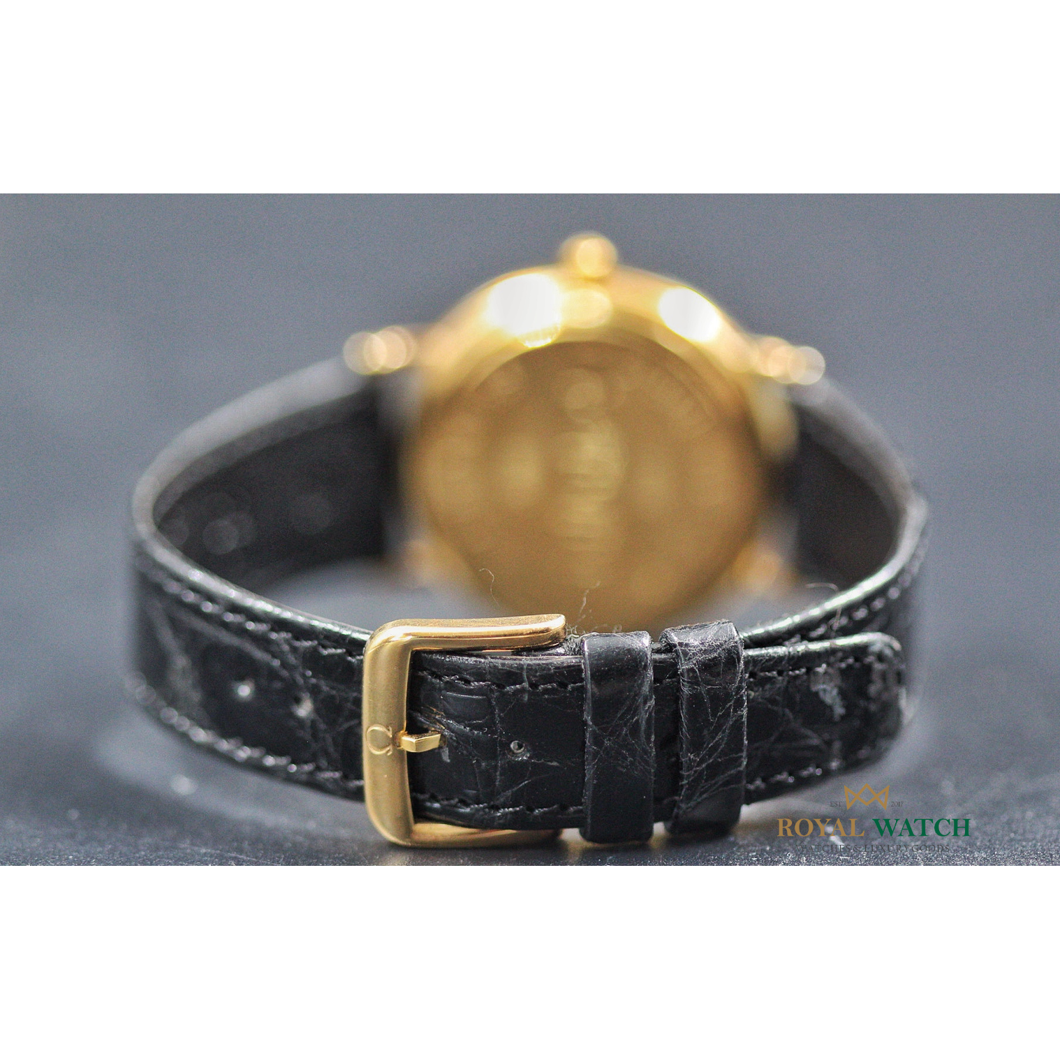 Omega De Ville Jubilee 18K Gold Quartz (New)