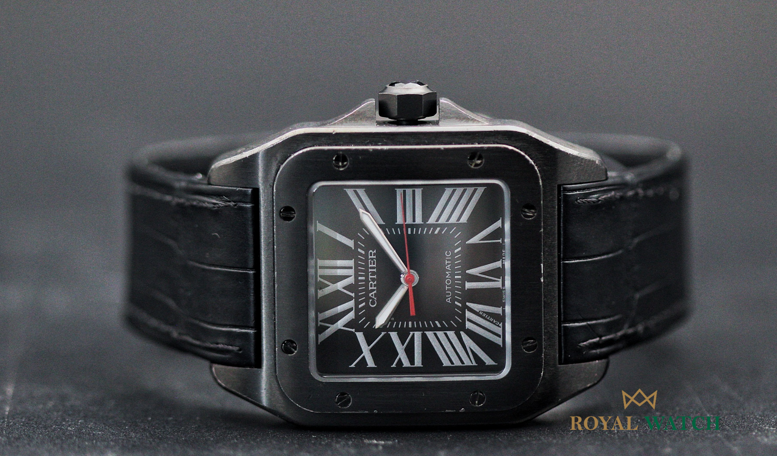 Cartier Santos 100 Carbon Large (Pre-Owned)