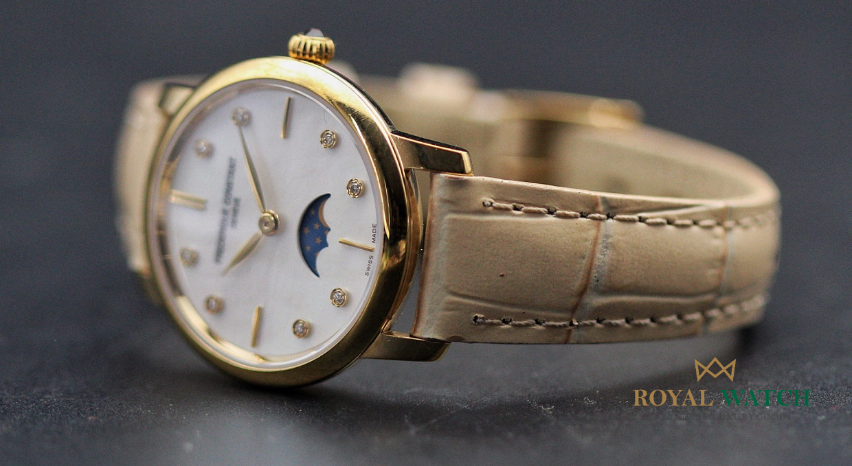Frederique Constant Ultra Slim Moonphase Quartz Lady (Pre-Owned)