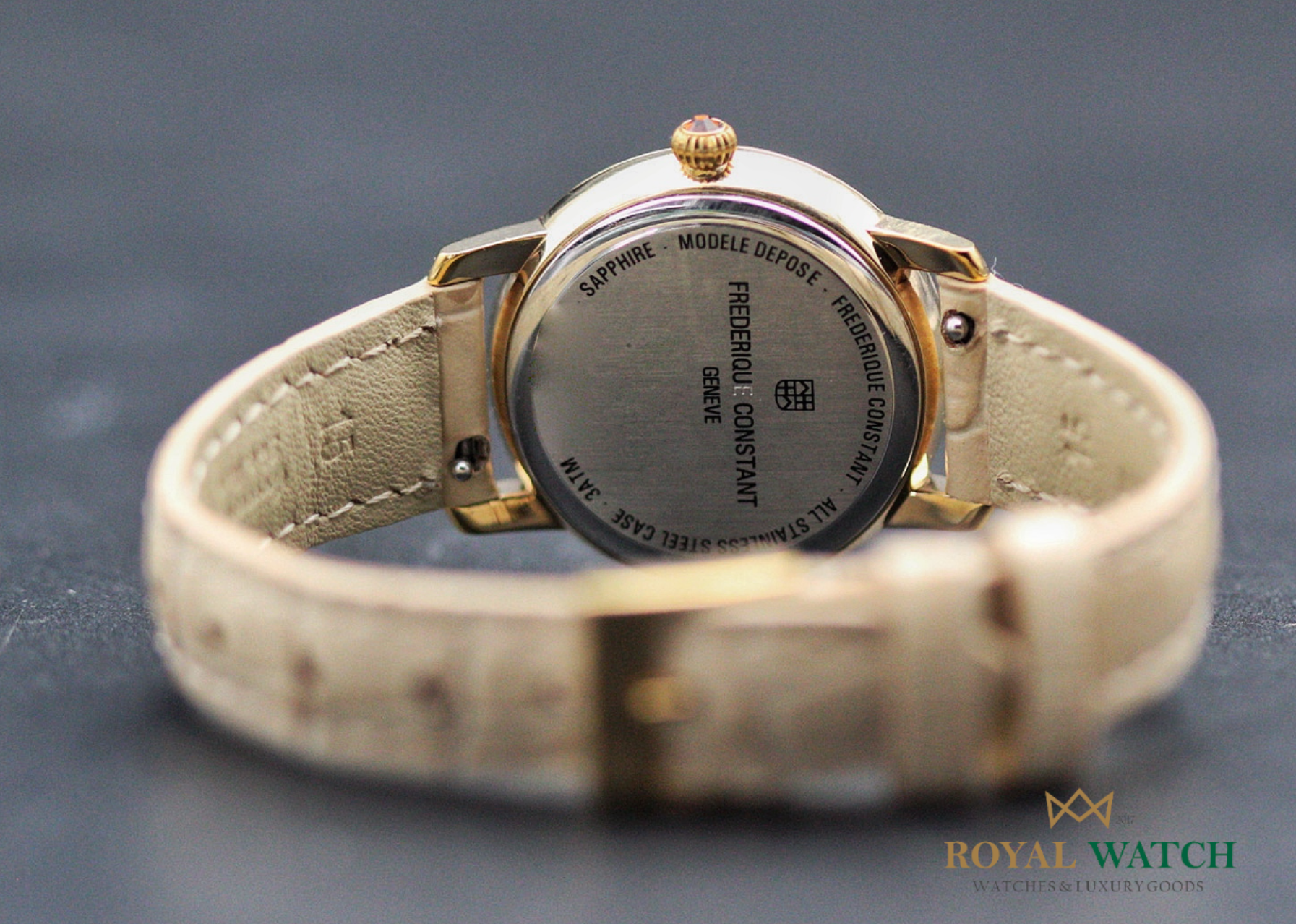 Frederique Constant Ultra Slim Moonphase Quartz Lady (Pre-Owned)