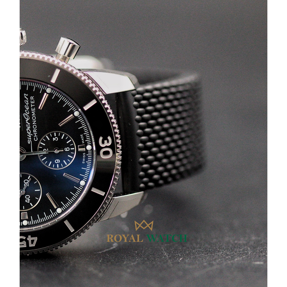 Breitling Superocean Heritage Chrono 44 Black Rubber (New)