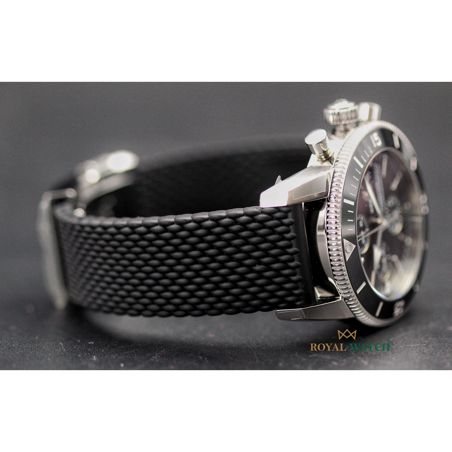 Breitling Superocean Heritage Chrono 44 Black Rubber (New)