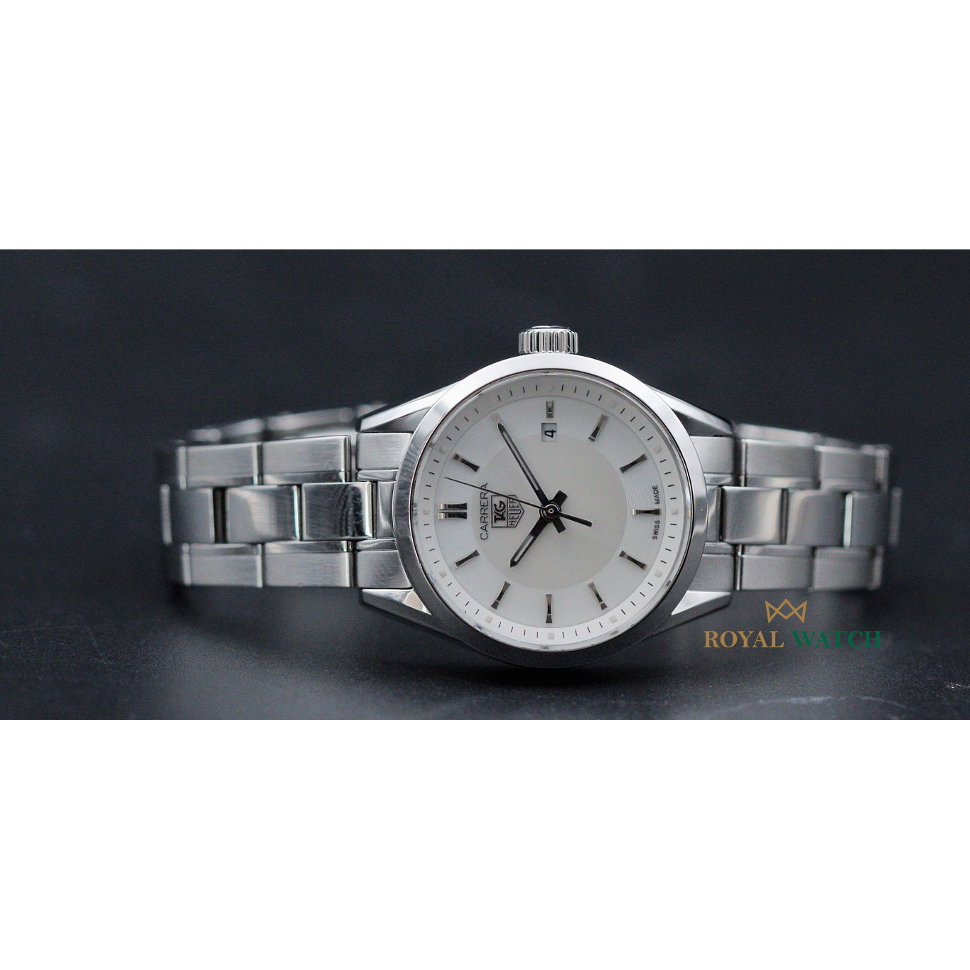 TAG Heuer Carrera Quartz MOP Dial 27mm - WV1415 (Pre-Owned)