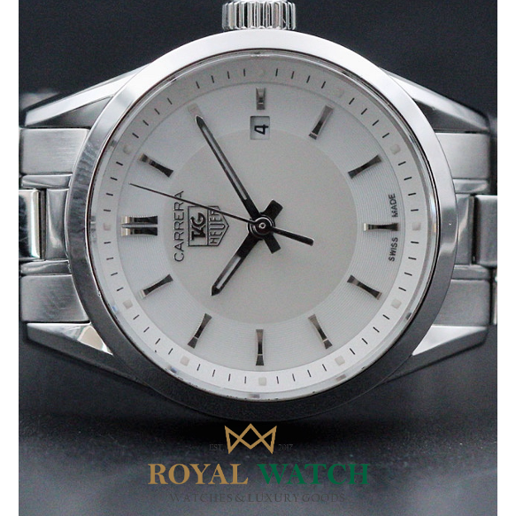 TAG Heuer Carrera Quartz MOP Dial 27mm - WV1415 (Pre-Owned)