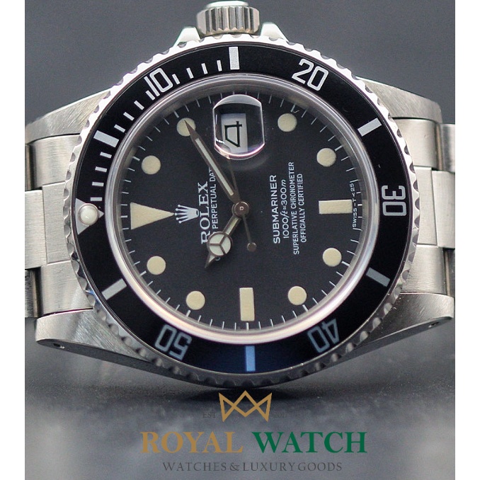 Rolex Submariner Date 16800 Matte Dial (Pre-Owned)