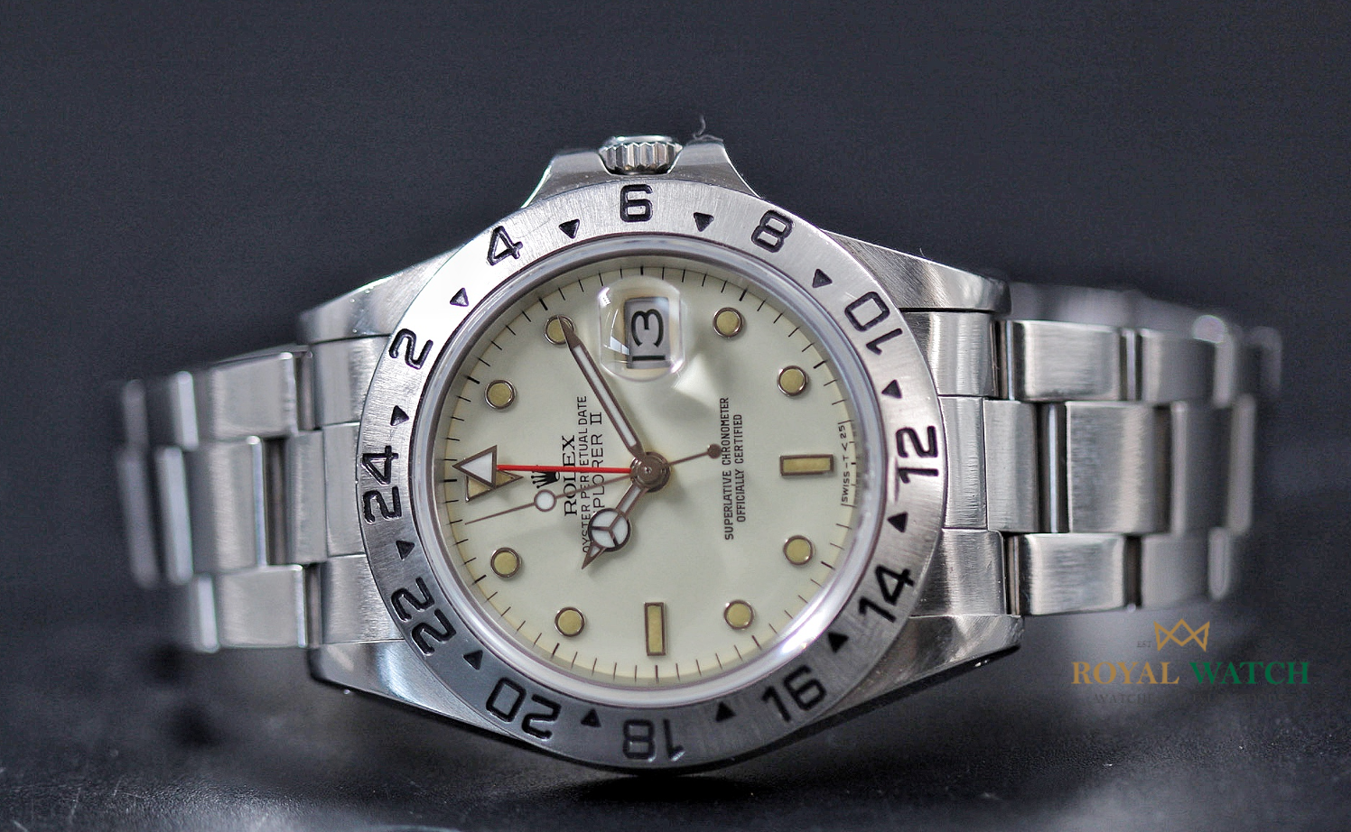Rolex Explorer II Cream Rail Dial (Pre-Owned)