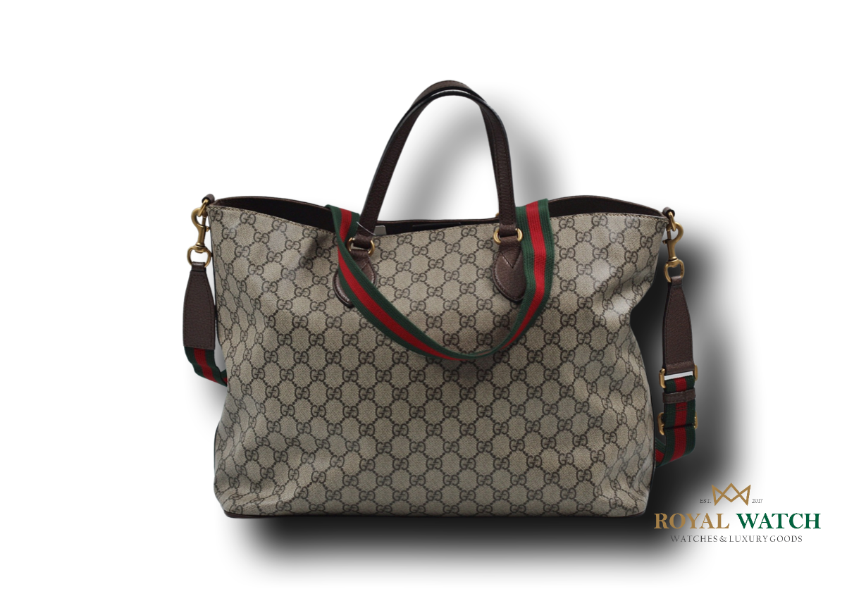 GUCCI GG Supreme Tote Bag (Pre-Owned)