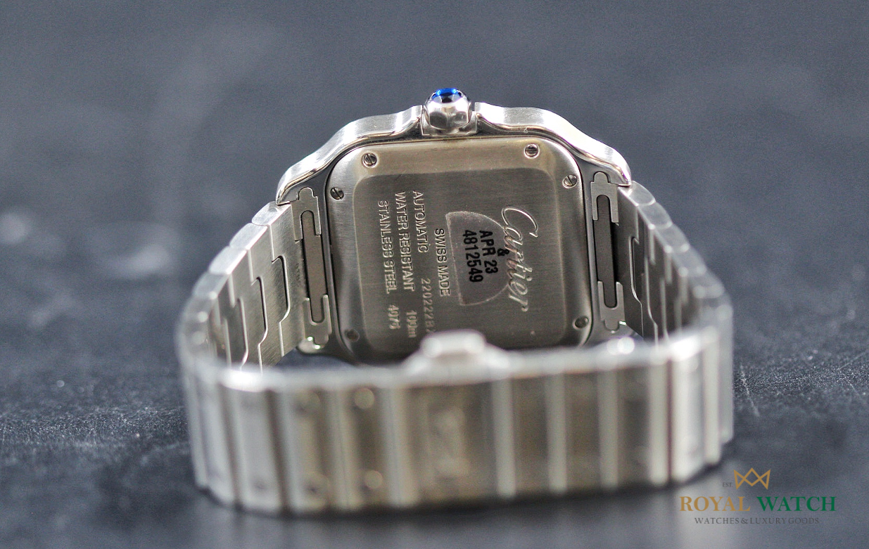 Cartier Santos De Cartier Medium (Pre-Owned)