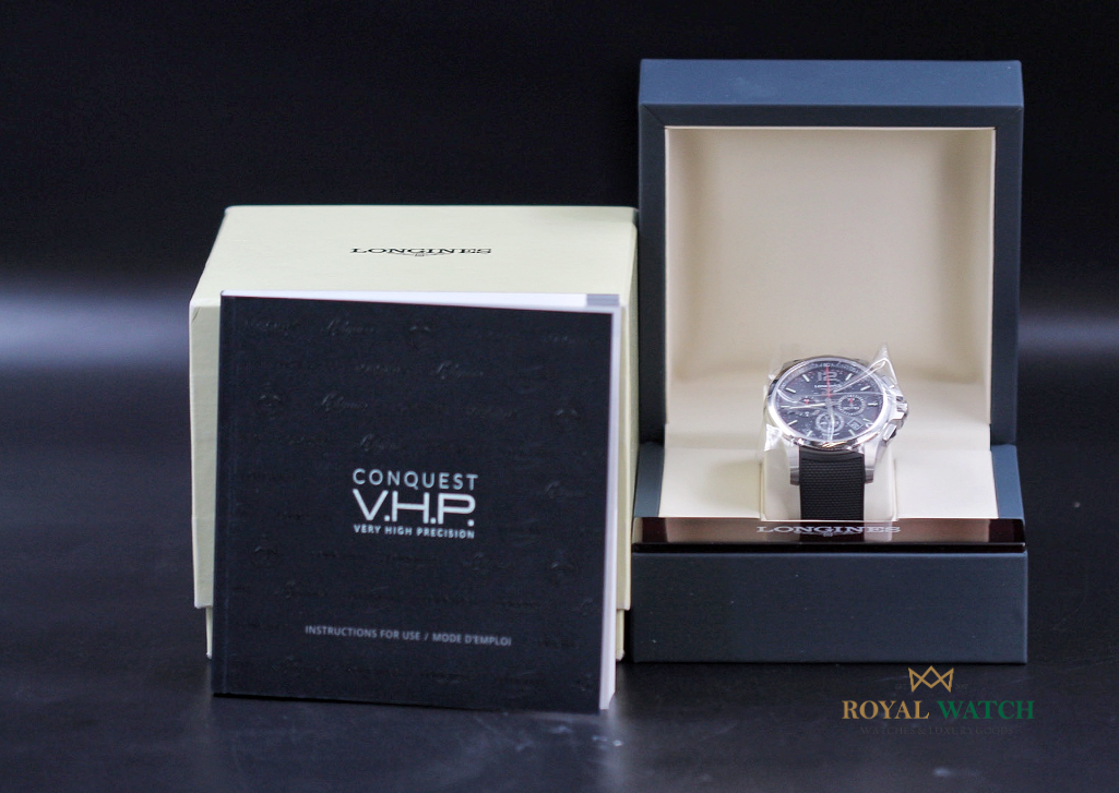 Longines Conquest V.H.P. Chronograph - L3.727.4.56.9 (New)
