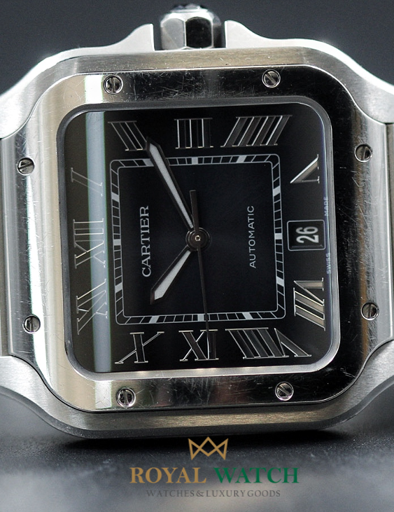 Cartier Santos 100 Large Blue Dial (Pre-Owned)