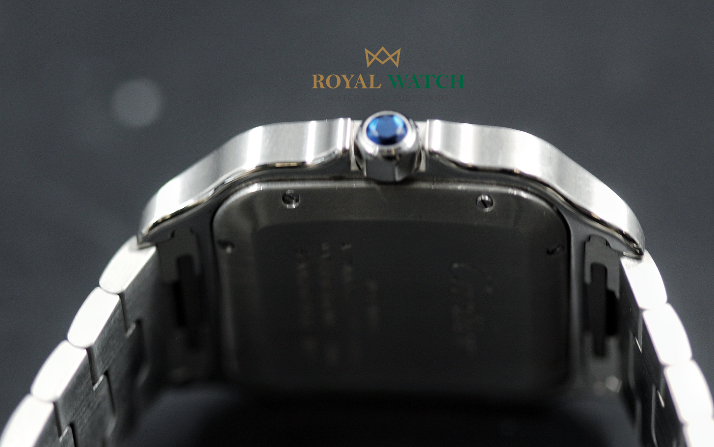 Cartier Santos 100 Large Blue Dial (Pre-Owned)