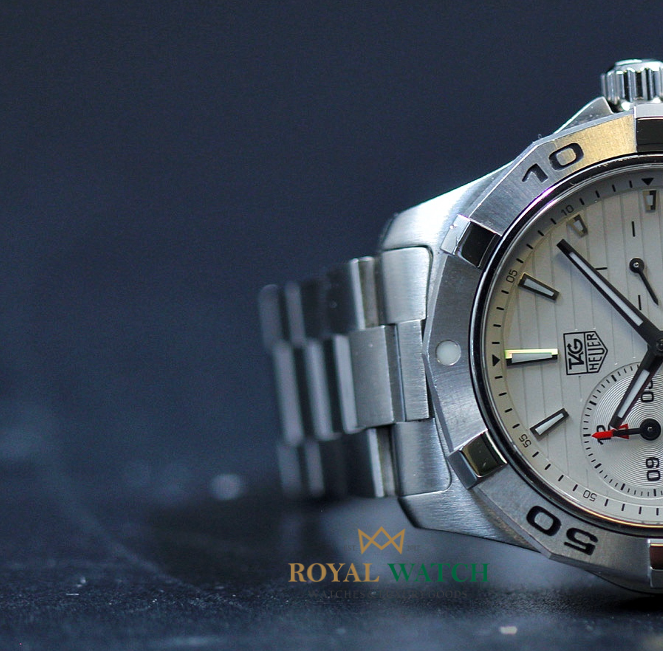 TAG Heuer Aquaracer Grande Date Alarm White Dial (Pre-Owned)