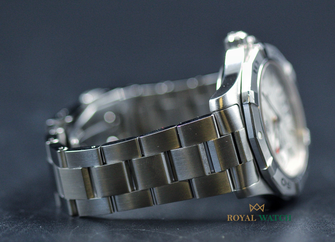 TAG Heuer Aquaracer Grande Date Alarm White Dial (Pre-Owned)