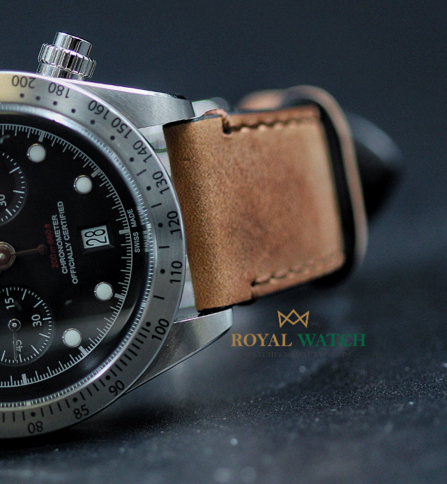 Tudor Heritage Black Bay Chrono Leather (New)