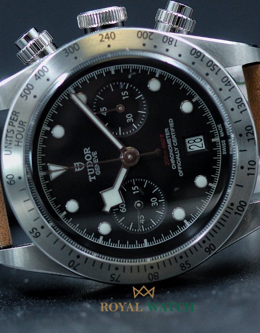 Tudor Heritage Black Bay Chrono Leather (New)