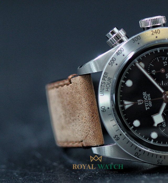 Tudor Heritage Black Bay Chrono Leather (New)