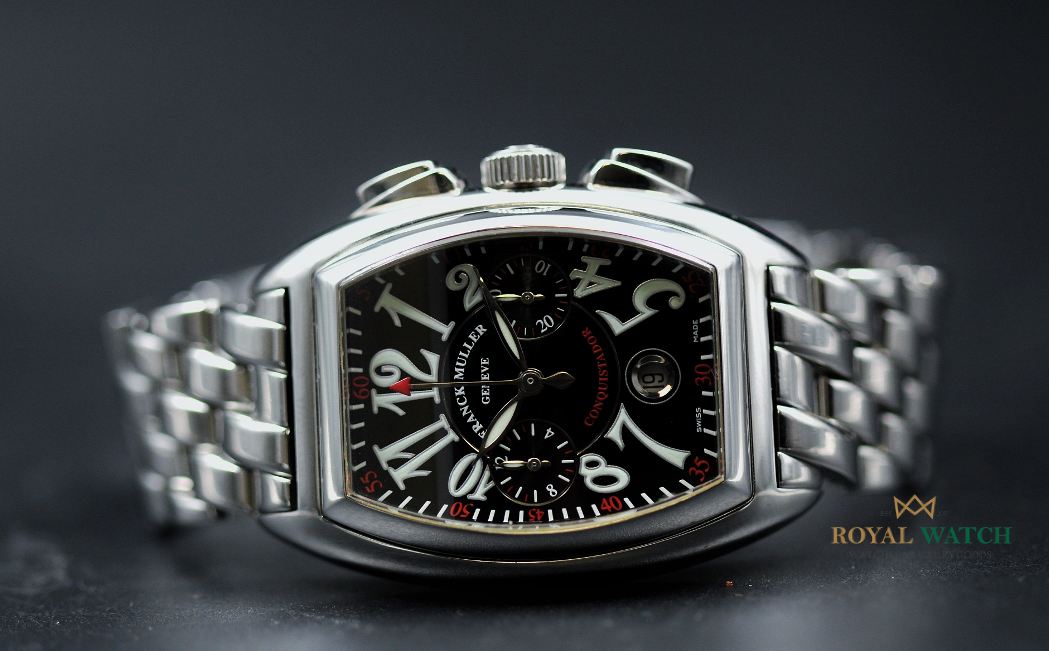 Franck Muller Conquistador Chronograph Steel - 8001/CC (Pre-Owned)