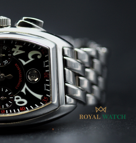 Franck Muller Conquistador Chronograph Steel - 8001/CC (Pre-Owned)