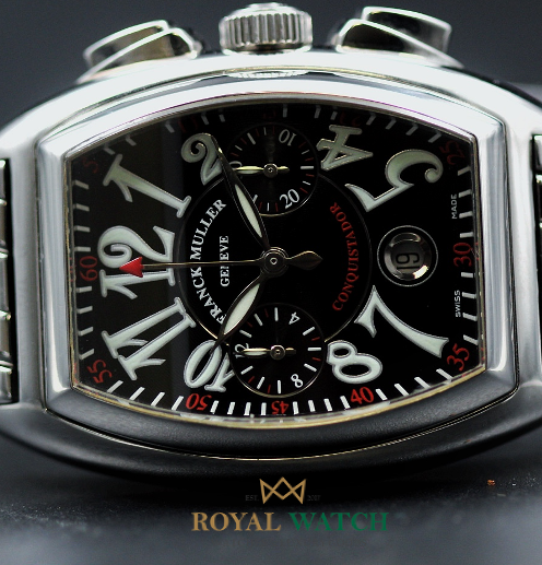 Franck Muller Conquistador Chronograph Steel - 8001/CC (Pre-Owned)