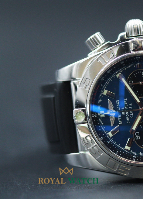 Breitling Chronomat 44mm Blue Dial - AB0110 (Pre-Owned)