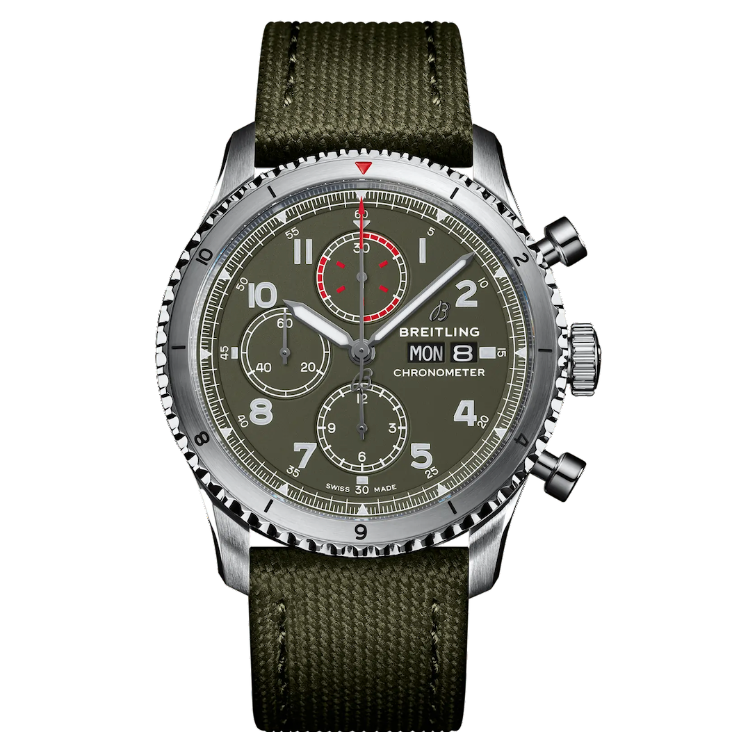 Breitling Aviator 8 Chronograph 43 Curtiss Warhawk (New)