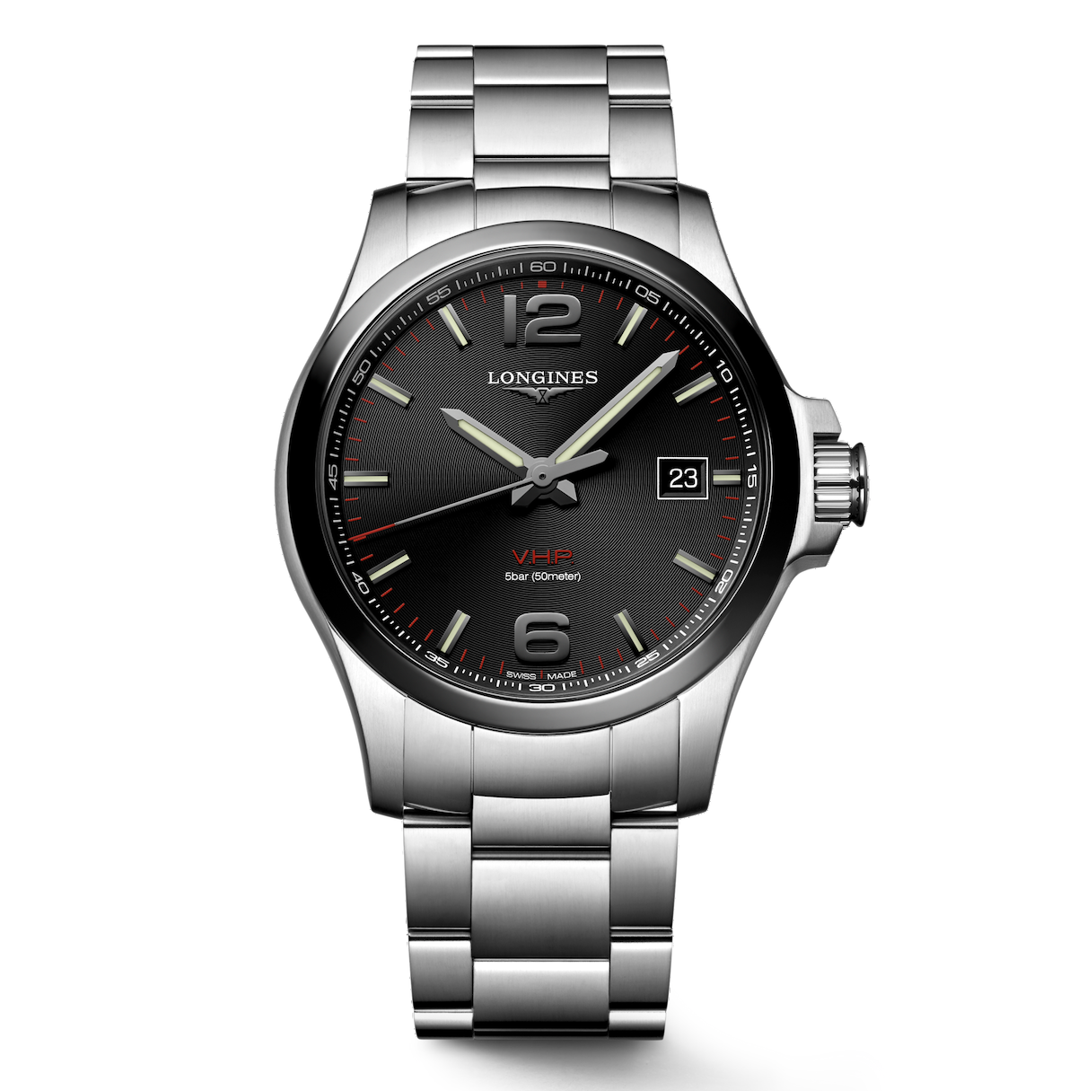 Longines Conquest V.H.P. GMT 43mm - L3.728.4.56.6 (New)