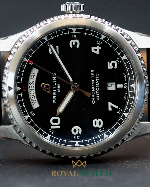 Breitling Aviator 8 Automatic Day & Date 41 - A45330/101B1X1 (New)