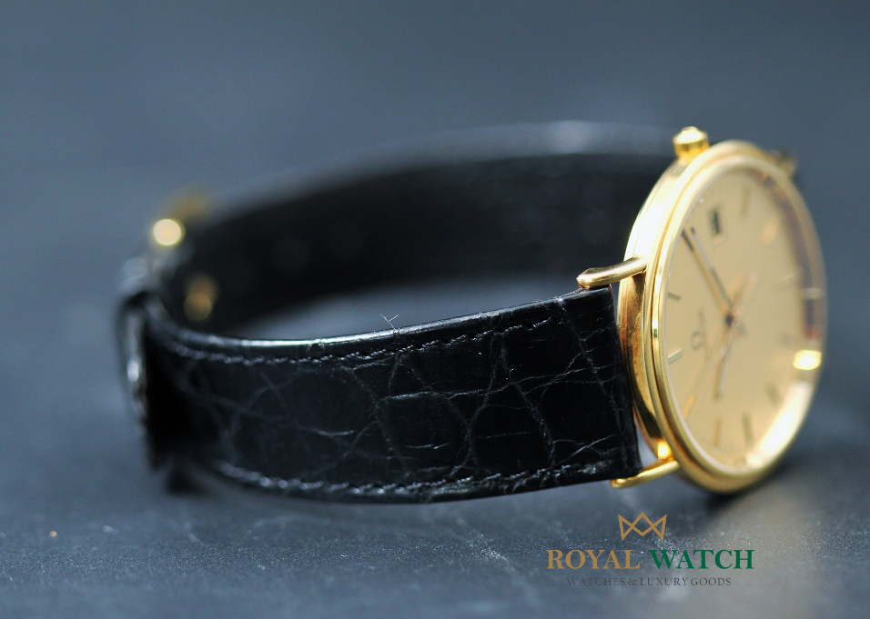 Omega 18ct Gold De Ville Jubilee - 7910.11.01 (Pre-Owned)