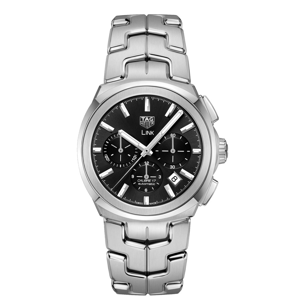 Tag Heuer Link Chronograph 41mm CBC2110.BA0603 New