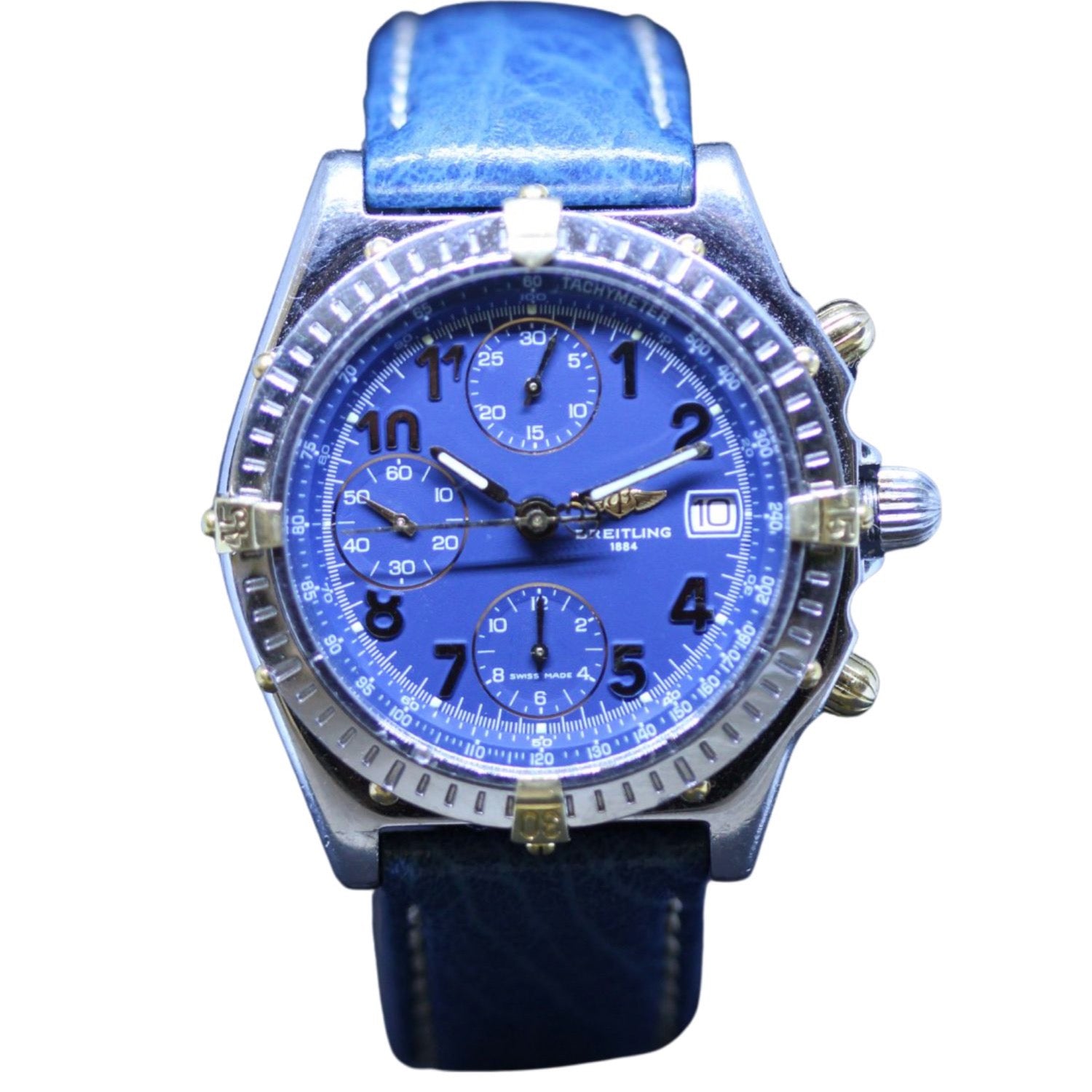 Breitling Chronomat Blue 18K/SS (Pre-Owned)