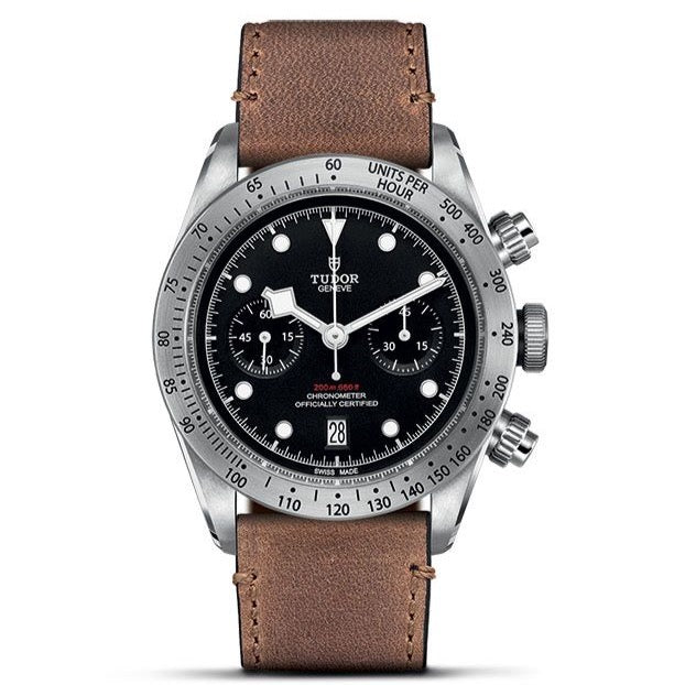 Tudor Heritage Black Bay Chrono Leather (New)